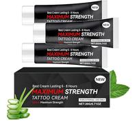 Tattoo Numibing Cream Gel 20 Gramos- Hasta 6 horas de fuerza extra para tatuajes, hidrata la piel de las articulaciones cuidando la piel seca, fácil de aplicar, seguro y suave. (3pcs)