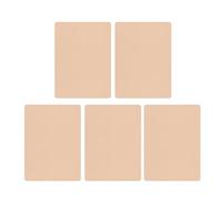 Tattoo Practice Skin, Faux Silicone Sheets, Double Sided Thickened Part, 5pcs Set, Ideal para tatuajes y mejoramiento de los Beginners, Training & Skill Development