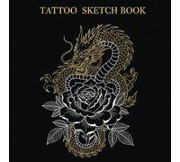 Tattoo Sketchbook: Large 8.5" x 8.5" Square Sketchbook with Blank Graph Pages - 100 Pages for Tattoo Design: A clean square sketchbook for tattoo ... to draw, practice, and record design ideas.