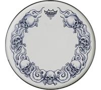 Tattoo Skyn Suede 14", Skulls, Snare Batter