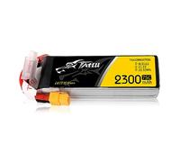 Tattu 3S Lipo 2300mAh 75C 11,1 V Batería RC con Conector XT60 para helicópteros de 1000 mm a 1500 mm de envergadura y tamaño 450