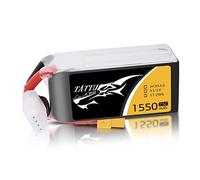 Tattu 3s Lipo Batería 1550mAh 75C 11.1V con XT60 Conector para FPV Racing RC Quadcopter Helicóptero Avión Multimotor Hobby DIY