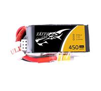 Tattu 450mAh 2S 75C 7.4V Batería de lipo con Enchufe XT30 para Cuadros UAV/FPV pequeños