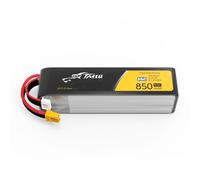 Tattu 4S LiPo 850mAh 15,2V 95C HV Long-Pack Batería con Conector XT30 para UAV, Drones FPV y Quadricópteros
