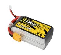 Tattu Paquete de baterías de construcción de Modelos (LiPo) 14.8 V 1550 mAh Número de celda: 4 120C Softcase XT60