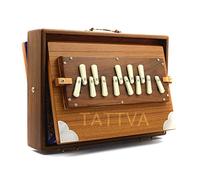 TATTVA "Professional" - Caja de cortesía (tamaño mediano, con sonido largo, C-C, 440 Hz, 13 paradas, PALITANA Premium Reeds - Testado y probado! - Aduana con envío de prime
