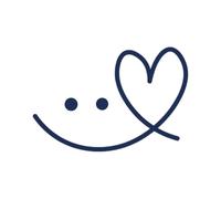 Tattwo.me - Tatuaje temporal para adultos y niños, dura 2 semanas, resistente al agua -Sonrisa de corazón - Tinta de origen vegetal - Certificado UE de cosméticos - (P1035)