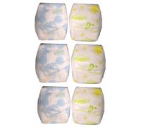 TATU Reborn Baby Dolls Diapers 22 inch Newborn Reusable 6-Piece Pack Fit 18-22in Alive