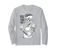 Tatuador Artista Tatuador Trabajo Lo Piensas Yo Tinta Zombie Manga Larga