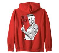 Tatuador Artista Tatuador Trabajo Lo Piensas Yo Tinta Zombie Sudadera con Capucha