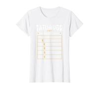 Tatuador - Tarifa por Hora de Tatuador Diseño Gracioso Camiseta, Mujer, Blanco, XL
