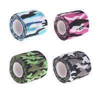 Tatuaje autoadhesivo no tejido elástico deportivo Vendaje Grip Tubo Wrap 4