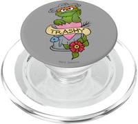 Tatuaje Basura de Oscar The Grouch de Sesame Street PopSockets PopGrip para MagSafe