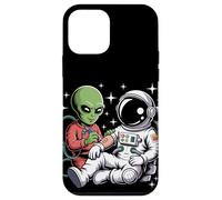 Tatuaje de Astronauta alienígena, Genial y Divertido Artista de Tatuajes espaciales de Galaxias Carcasa para iPhone 12 Mini