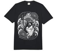 Tatuaje de Chihuahua Japan Irezumi Comfort Colors Adult Heavyweight T-Shirt