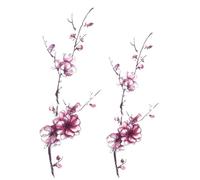 Tatuaje de flores de cerezo japonés, tatuaje de flores de Japón, tatuaje falso TH809