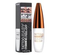 Tatuaje de gel de cejas impermeable: tinte de cejas a prueba de manchas para naturales para naturales | Tinción de semipermanente con fórmula fácil de pelar | Resistente a la transfe
