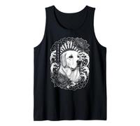 Tatuaje de Labrador Retriever Japan Irezumi Camiseta sin Mangas