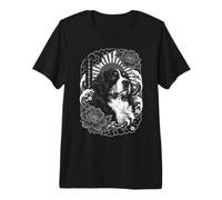 Tatuaje de Perro de montaña de Berna Japón Irezumi Camiseta Premium