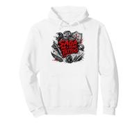 Tatuaje De Tinta Y Runa Saga Viking Norse Raven Sudadera con Capucha