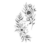 Tatuaje impermeable pegatina símbolo brújula Anime tatuaje tatuajes falsos for hombres mujeres 10,5 * 6 cm(005)