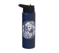 Tatuaje japonés de Irezumi de Rhodesian Ridgeback Stainless Steel Insulated Water Bottle