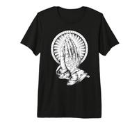 Tatuaje Manos Rezando x Manos Rezando Tattoo Flash Camiseta Premium