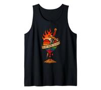 Tatuaje Slay or Be Sed Sed Heart Rainbow Pride Camiseta sin Mangas