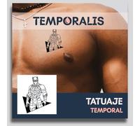 Tatuaje SUPERHÉROE - Temporalis® | Tatuajes temporales niños - Cosmético certificado por la UE, vegano y resistente al agua - Dura 1 a 2 semanas [ Tattoo Black Panther ]