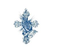 Tatuaje tatuajes pegatina for mujeres adultas chica impermeable realista se desvanece naturalmente(007)