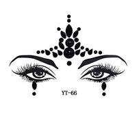 Tatuaje Temporal Para Y Cuerpo Pegatinas Con Purpurina Lágrimas De Fiesta De Halloween Cosplay Hada Coaplsy Discoteca Graduación Piedras Preciosas Para La