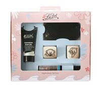 Tatuaje temporal Set S - Delfín y oso - Para niños y adultos Contenido: entintador, tinta negra para tatuajes, delineador azul claro, piedras para tatuajes tamaño S.