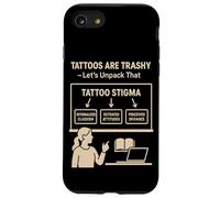 Tatuajes basura Estigma Parodia Social Meme Tatuaje Sátira Humor Carcasa para iPhone SE (2020) / 7 / 8