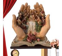 Tatuajes de pared religiosos - Pegatinas de pared de dormitorio para Pascua,Murales cristianos para salas de contemplación hogar escuela