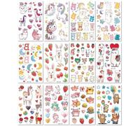 Tatuajes Infantiles De Dinosaurios, Unicornios Y Espacio, Pegatinas De Dibujos Animados Para La Cara. 120 * 76mm