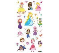 Tatuajes Infantiles Grandes AVENIR AVE10116 - Princesas · 5+