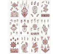 Tatuajes Temporales 12 Hojas, Tatuajes Cumpleaños Juegos, Divertidas Regalo