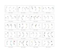 Tatuajes Temporales De Implantes Cocleares Y De Oído, Duraderos E Impermeables, Perfectos Para Chicas Sexys Y Tatuajes En Los Dedos. 120 * 69mm