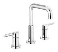 TATUNER Delta Faucet Nicoli - Grifo de baño generalizado cromado, grifo de baño de 3 agujeros, grifo de lavabo de baño, montaje de drenaje, cromado 35849LF, estándar