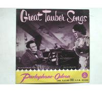 Tauber, Richard Great Tauber Songs 10"LP Parlophone PMB1006 EX/EX 1950s 10 inch LP