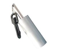 Tauchschüttler - 12x3cm Aluminiumlegierung Signalstab Mit Vibrationsmechanismus & Haken | Leichtes Unterwasser-Kommunikationswerkzeug Für Taucher, Rettungstraining, Tiefseeerkundung & Höhlentauchen