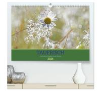 Taufrisch ... am frühen Morgen in der Wiese (hochwertiger Premium Wandkalender 2026 DIN A2 quer), Kunstdruck in Hochglanz: Erfrischende Impressionen mit Tautropfen