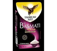 TAUREAU AILE - Arroz de toro alado Basmati Penjab 1 kg - 3 unidades