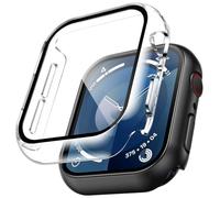 TAURI 2 Pack Funda Apple Watch 11/10 46mm, Ultra Delgada PC Funda, Protección Completa, Protector Apple Watch 46mm[contra caídas] Resistente a arañazos Protector Pantalla