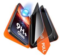 TAURI 2 Unidades Protector Pantalla para iPhone 13 [Instalación en 1 Paso] con Herramienta de Auto-Instalación Sin Polvo, Protector Pantalla Antirrayaduras y de 28°Anti-Privacidad