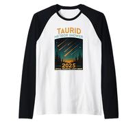 Taurid Meteor Shower 2025 Stargazer Astronomy Camiseta Manga Raglan