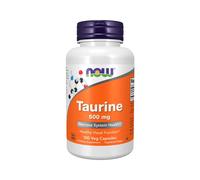 Taurina 500mg 100 Cápsulas Now Foods