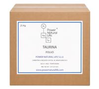 Taurina en Polvo | Power Natural Life | Caja 25 kg | Uso Alimentario, Técnico e Industrial | Aminoácido para Formulación | Materia Prima