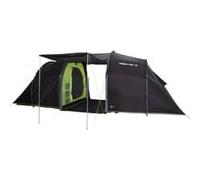 Tauris 6 Negro Tienda tipo túnel, Tienda de campaña gris oscuro/Verde, Campamento, Tienda tipo túnel, 14,2 kg, Negro