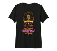 Tauro Negro Girl Magic Melanin Sassy Crazy Funny Women Girl Camiseta Premium